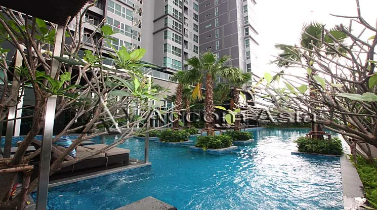 unit 2 Bedrooms  Condominium For Rent in New Phetchaburi, Bangkok  near MRT Phetchaburi - ARL Makkasan (AA26902)