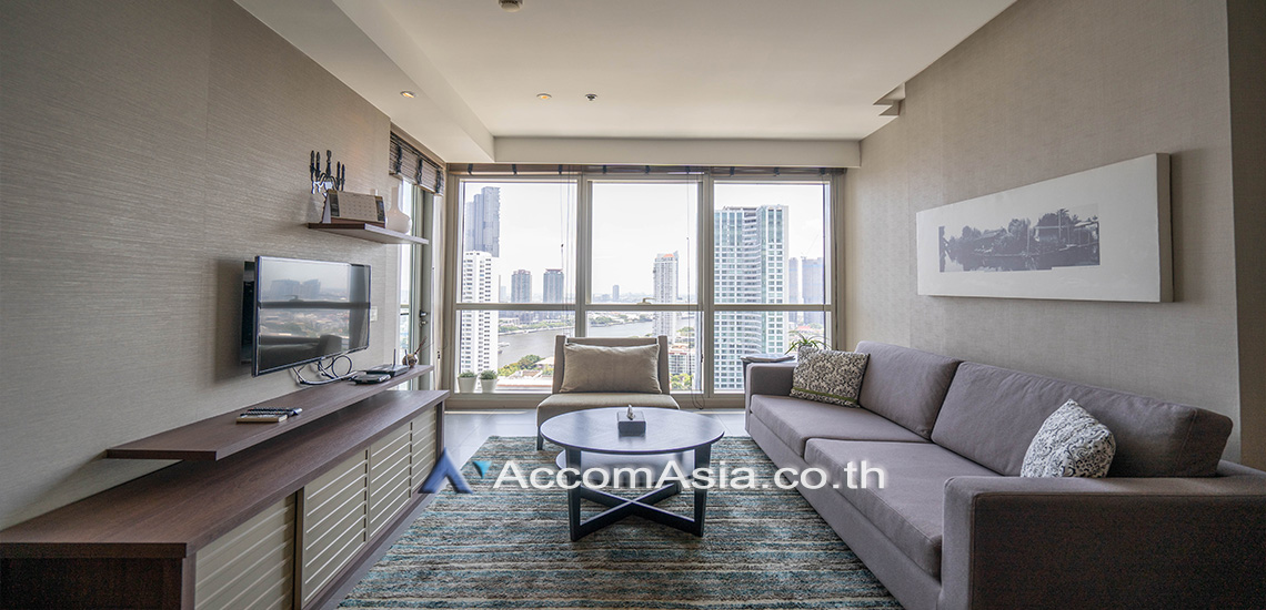  1  1 br Apartment For Rent in Charoen Nakhon ,Bangkok BTS Krung Thon Buri at The luxurious lifestyle AA27291