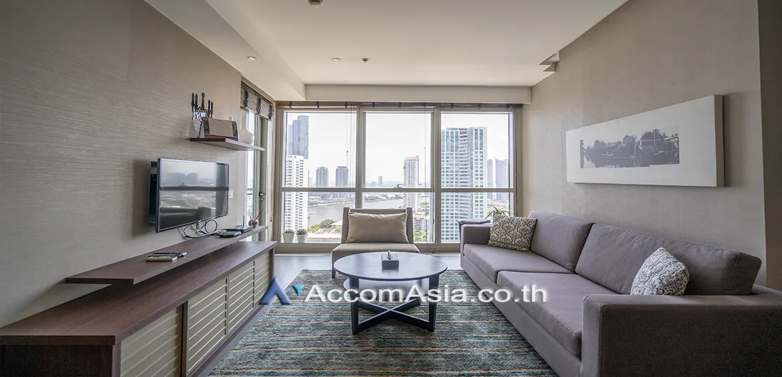 unit 1 Bedroom  Apartment For Rent in Charoen Nakhon, Bangkok  near BTS Krung Thon Buri (AA27291)