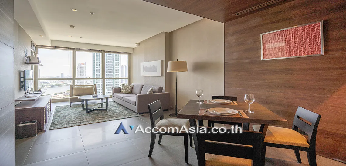  1  1 br Apartment For Rent in Charoen Nakhon ,Bangkok BTS Krung Thon Buri at The luxurious lifestyle AA27291