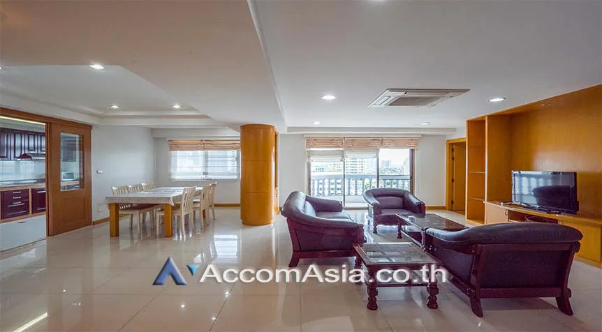 unit 3 Bedrooms  Condominium For Rent in Sukhumvit, Bangkok  near BTS Phrom Phong (AA27759)