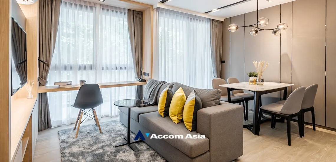  2  1 br Apartment For Rent in Sukhumvit ,Bangkok BTS Ekkamai at Luxury apartment AA27768