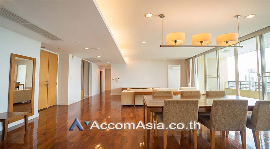  1  3 br Apartment For Rent in Sukhumvit ,Bangkok BTS Phrom Phong at High-Rise Residence , Ideal for Families AA28001