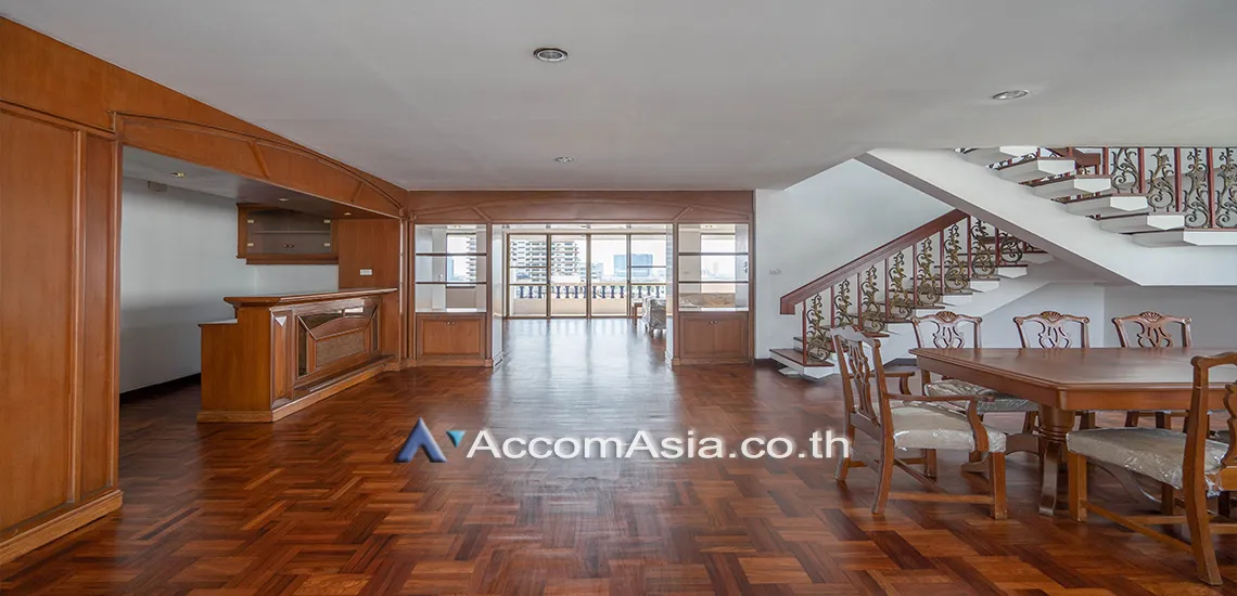 unitDuplex Condo, Penthouse, Pet friendly |  4 Bedrooms  Apartment For Rent in Sukhumvit, Bangkok  near MRT Sukhumvit - BTS Asok (AA28122)