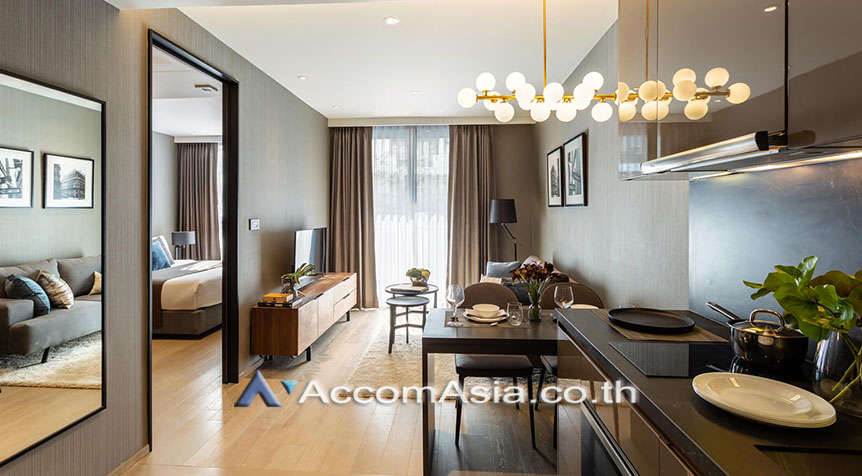  2  1 br Apartment For Rent in Sukhumvit ,Bangkok BTS Phrom Phong at Exclusive Modern Apartment AA28143