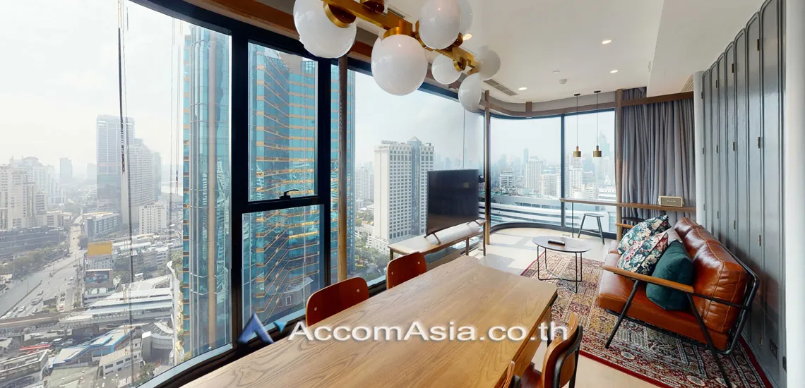 unit 2 Bedrooms  Condominium For Rent in Sukhumvit, Bangkok  near BTS Asok - MRT Sukhumvit (AA28326)