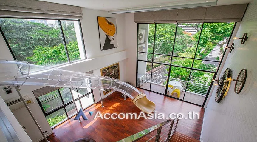 unitExclusive, Double High Ceiling, Duplex Condo, Penthouse |  6 Bedrooms  Apartment For Rent in Ploenchit, Bangkok  near BTS Chitlom - MRT Lumphini (AA28364)