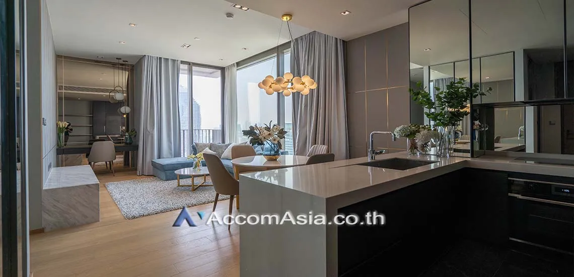unit 2 Bedrooms  Condominium For Rent in Ploenchit, Bangkok  near BTS Chitlom (AA28424)