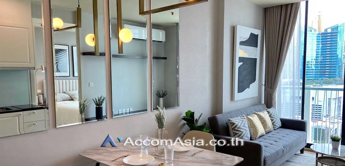 unit 1 Bedroom  Condominium For Rent in Sukhumvit, Bangkok  near BTS Asok - MRT Sukhumvit (AA28440)