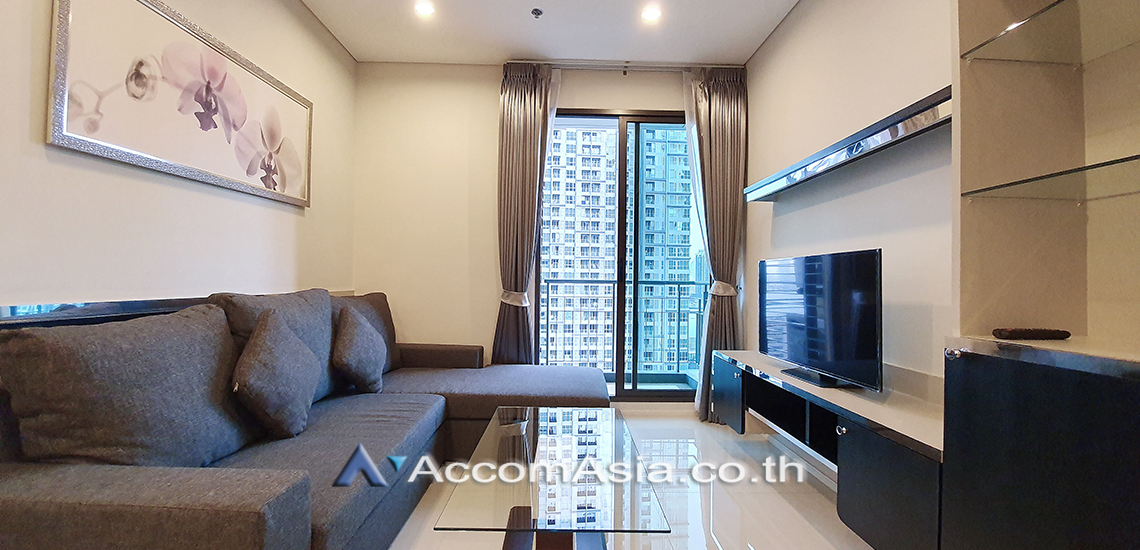 2  1 br Condominium For Rent in Phaholyothin ,Bangkok ARL Makkasan - MRT Phetchaburi at Villa Asoke AA29796