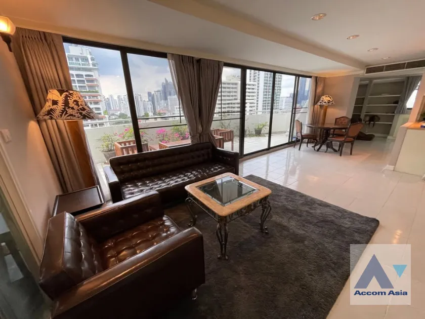 unitCorner Unit, Huge Terrace |  2 Bedrooms  Condominium For Rent & Sale in Sukhumvit, Bangkok  near BTS Phrom Phong (AA29977)