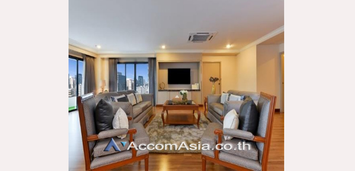 unitPet friendly |  3 Bedrooms  Apartment For Rent in Sukhumvit, Bangkok  near MRT Sukhumvit - BTS Asok (AA30027)