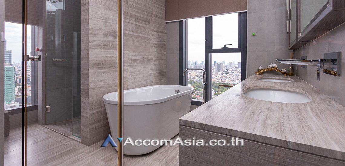 15  3 br Condominium for rent and sale in Silom ,Bangkok BTS Surasak at The Diplomat Sathorn AA30389