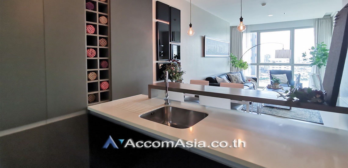 6  1 br Condominium For Sale in Charoen Nakhon ,Bangkok BTS Krung Thon Buri at The River Condominium AA30411