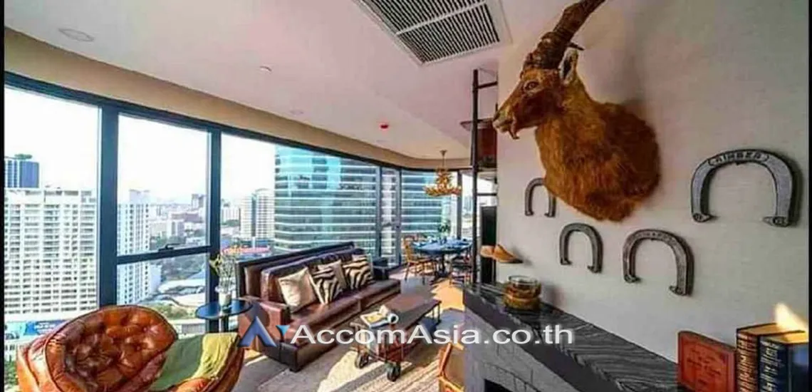  Ashton Chula Silom Condominium  2 Bedroom for Rent MRT Sam Yan in Silom Bangkok