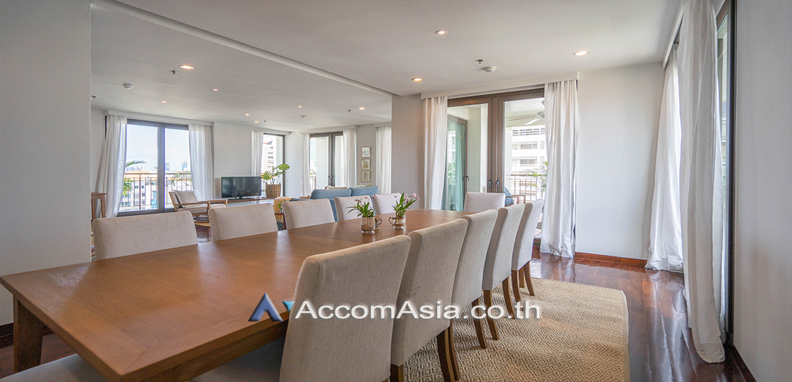 4  4 br Apartment for rent and sale in Silom ,Bangkok BTS Surasak at A Unique design and Terrace AA31349