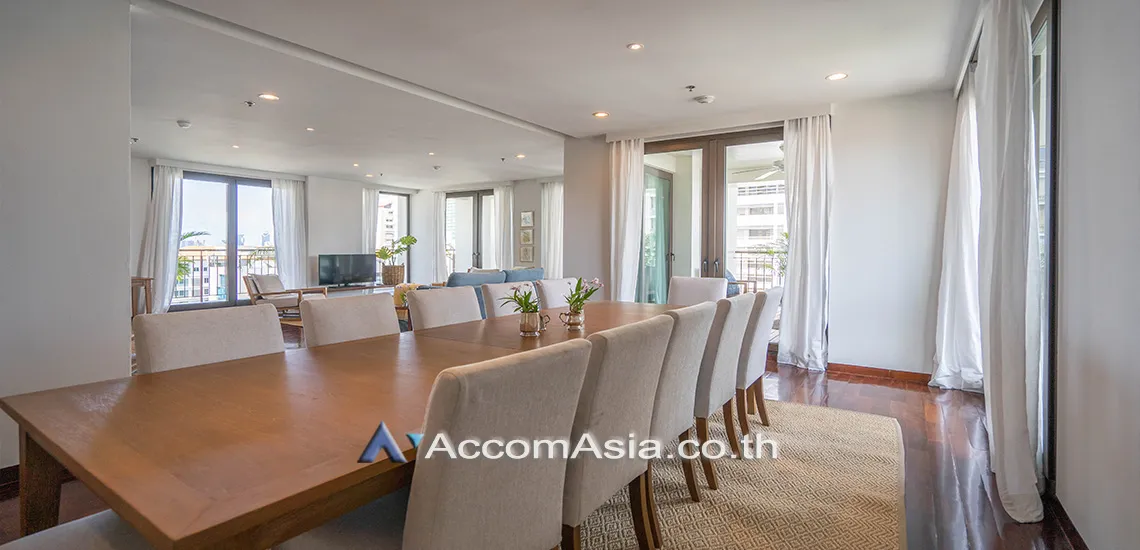 4  4 br Apartment for rent and sale in Silom ,Bangkok BTS Surasak at A Unique design and Terrace AA31349