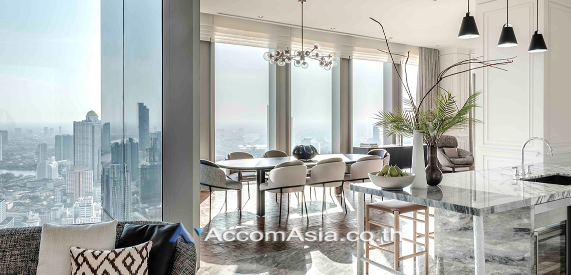 4  3 br Condominium For Sale in Silom ,Bangkok BTS Chong Nonsi at The Ritz Carlton Residences AA31358