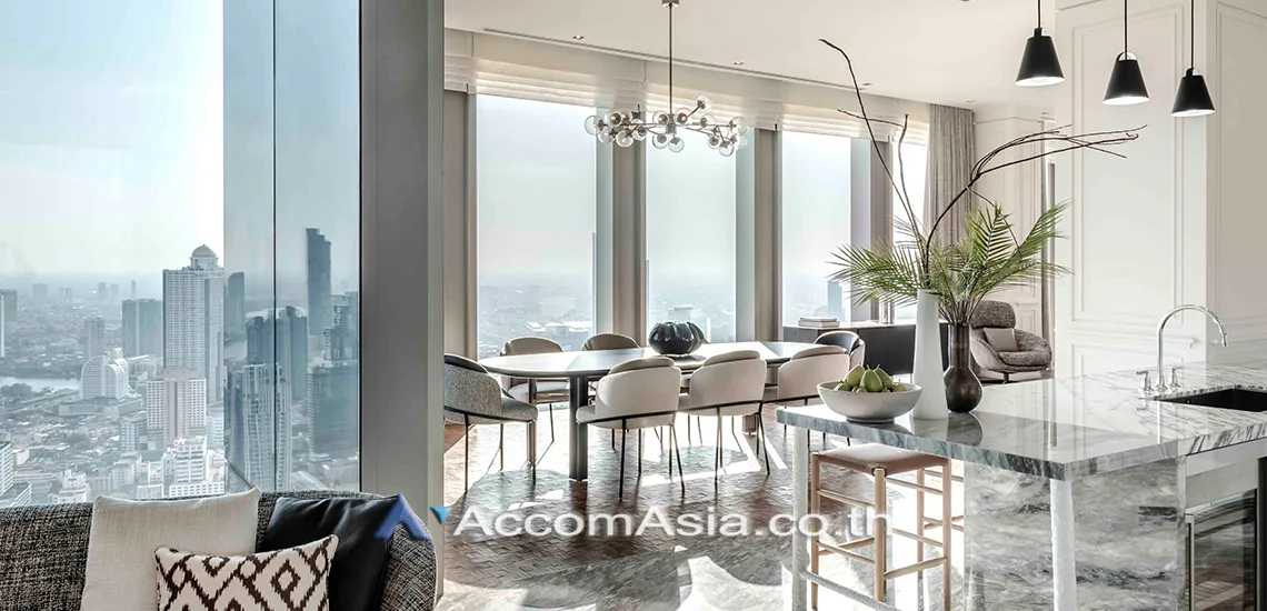 4  3 br Condominium For Sale in Silom ,Bangkok BTS Chong Nonsi at The Ritz Carlton Residences AA31358