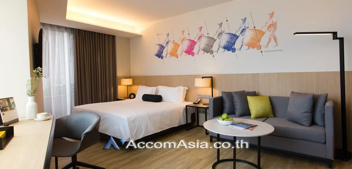 unit Studio  Apartment For Rent in Sukhumvit, Bangkok  near MRT Queen Sirikit National Convention Center (AA31770)
