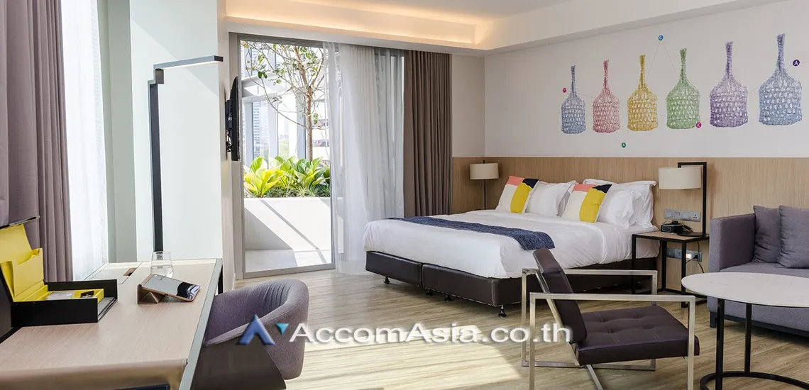 unit Studio  Apartment For Rent in Sukhumvit, Bangkok  near MRT Queen Sirikit National Convention Center (AA31771)