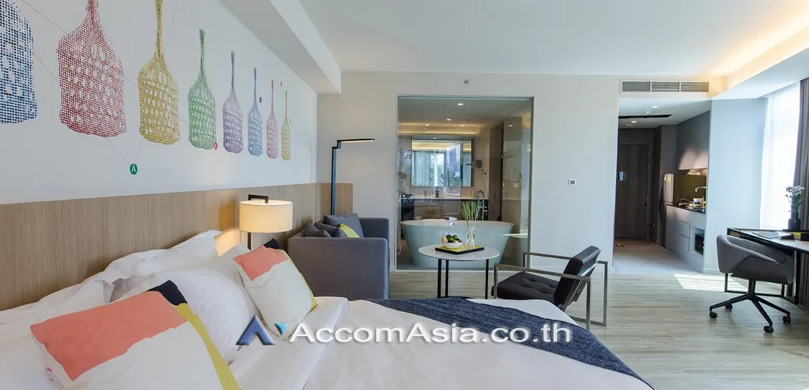 unit Studio  Apartment For Rent in Sukhumvit, Bangkok  near MRT Queen Sirikit National Convention Center (AA31771)