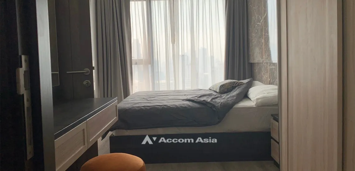 8  2 br Condominium For Rent in Ratchadaphisek ,Bangkok MRT Phetchaburi at Ideo Mobi Asoke Condominium AA31846