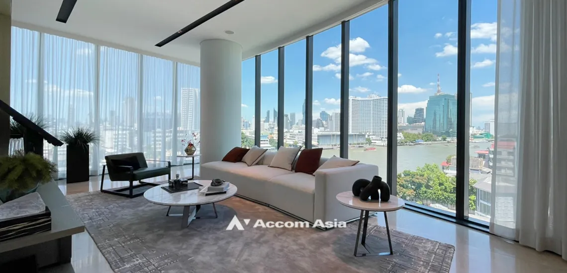 Luxury | Banyan Tree Residences Riverside Condominium  2 Bedroom for Sale BTS Krung Thon Buri in Charoennakhon Bangkok