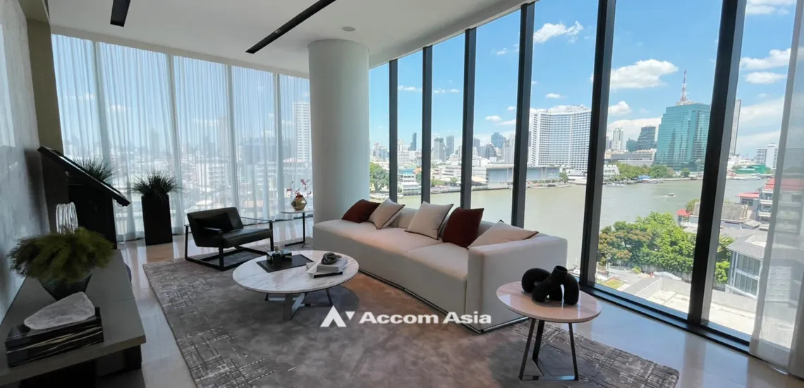  1  2 br Condominium For Sale in Charoen Nakhon ,Bangkok BTS Krung Thon Buri at Banyan Tree Residences Riverside AA31920