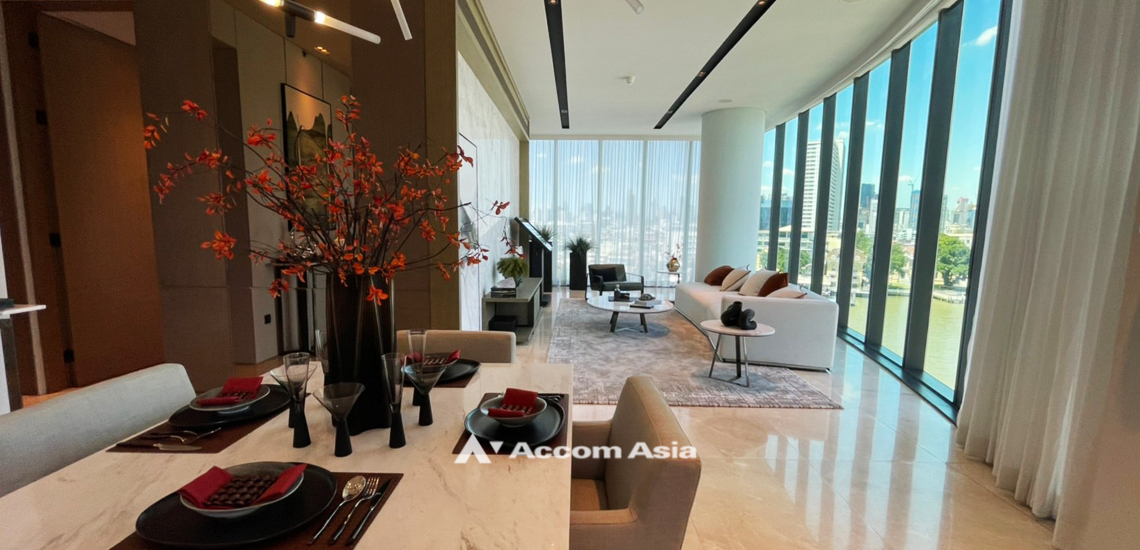 8  2 br Condominium For Sale in Charoen Nakhon ,Bangkok BTS Krung Thon Buri at Banyan Tree Residences Riverside AA31920