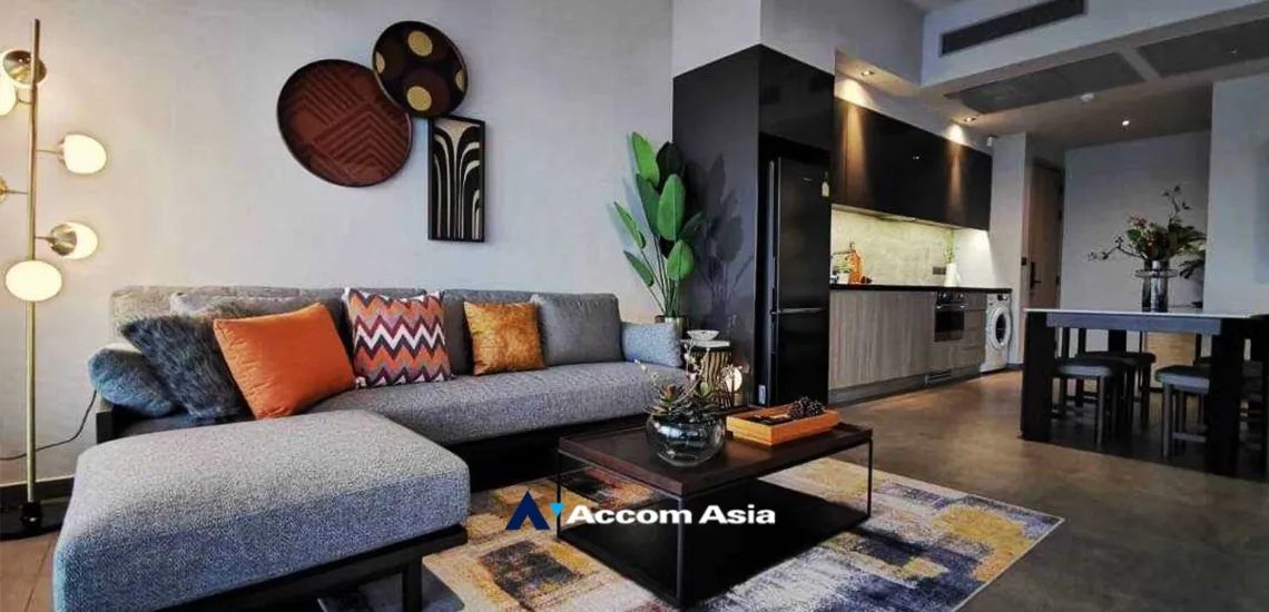  2  2 br Condominium For Rent in Sukhumvit ,Bangkok MRT Phetchaburi at The Lofts Asoke AA32036