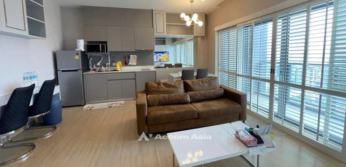  2  2 br Condominium For Rent in Sukhumvit ,Bangkok BTS Punnawithi at Whizdom Essence Sukhumvit AA32062