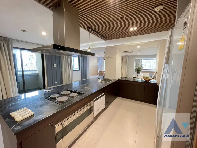 6  3 br Condominium For Rent in Sukhumvit ,Bangkok BTS Phrom Phong at Baan Suanpetch AA32076