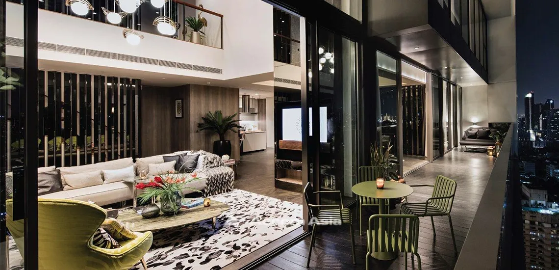 Super Luxury, Duplex Condo, Penthouse | Tela Thonglor Condominium  4 Bedroom for Sale BTS Thong Lo in Sukhumvit Bangkok