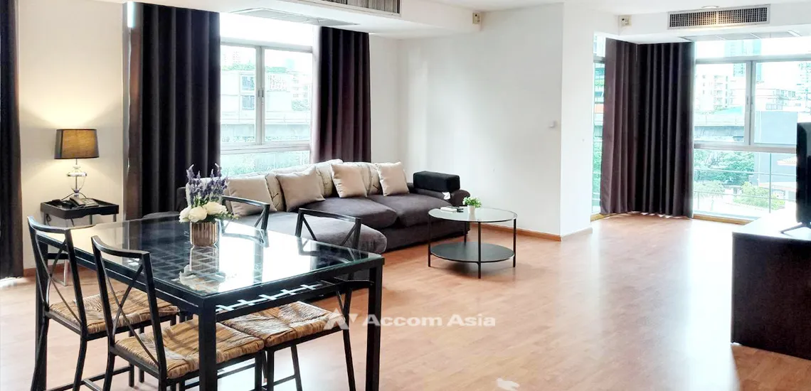 unitPet friendly |  2 Bedrooms  Condominium For Rent in Sukhumvit, Bangkok  near BTS Phrom Phong (AA32101)