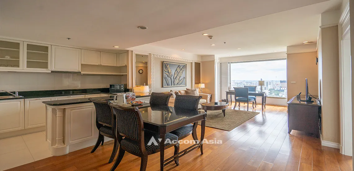 unit 1 Bedroom  Apartment For Rent in Ploenchit, Bangkok  near BTS Ratchadamri (AA32157)
