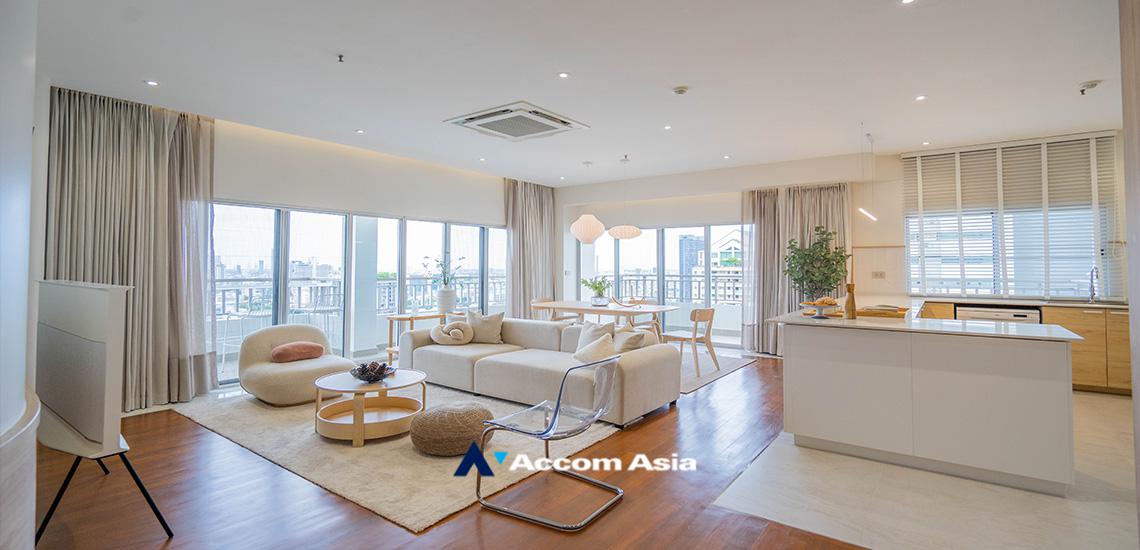  1  3 br Condominium For Rent in Sathorn ,Bangkok MRT Lumphini - BTS Sala Daeng at Sathorn Park Place AA32201