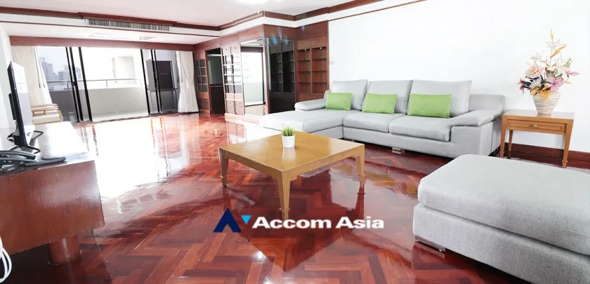 15  3 br Apartment for rent and sale in Sukhumvit ,Bangkok BTS Nana at Perfect for Pet lovers Apartment, near NIST Intl AA32481