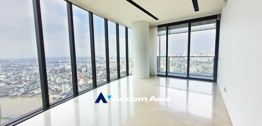 Riverside / River View, Super Luxury | Banyan Tree Residences Riverside Condominium  3 Bedroom for Sale BTS Krung Thon Buri in Charoennakhon Bangkok