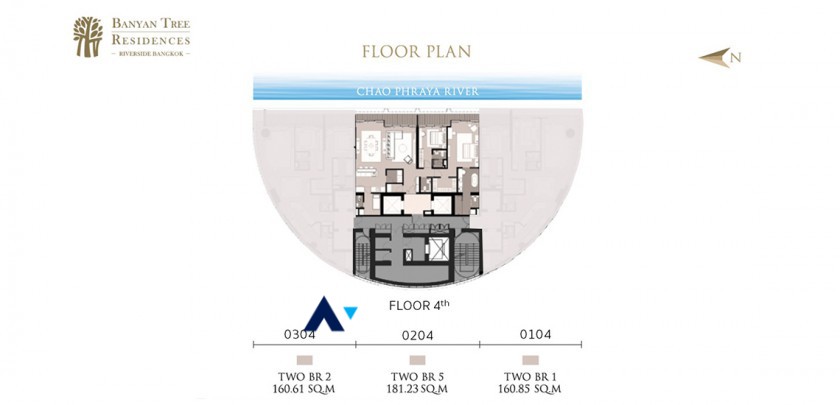 18  2 br Condominium For Sale in Charoen Nakhon ,Bangkok BTS Krung Thon Buri at Banyan Tree Residences Riverside AA32489