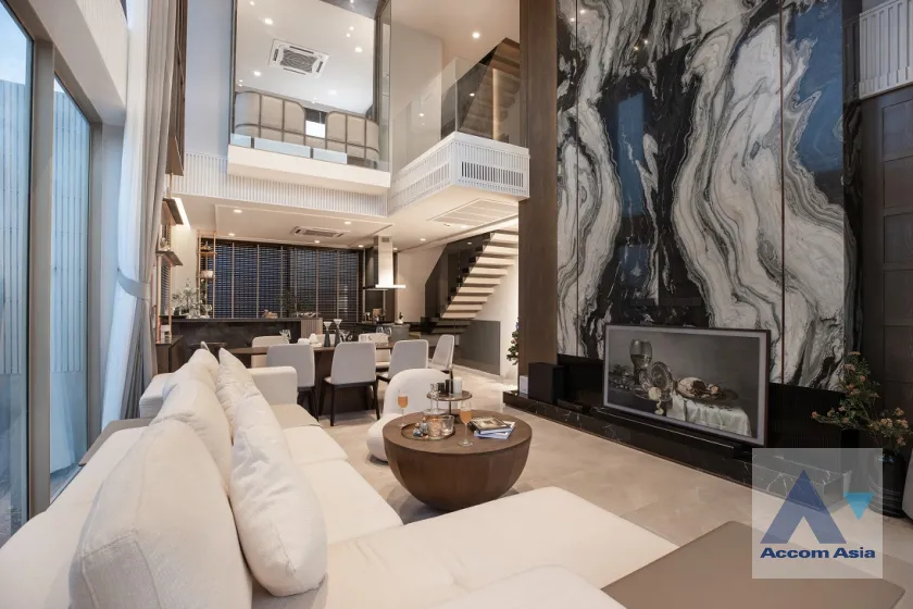 unitDouble High Ceiling |  3 Bedrooms  House For Sale in Ratchadaphisek, Bangkok  near ARL Ratchaprarop (AA32727)