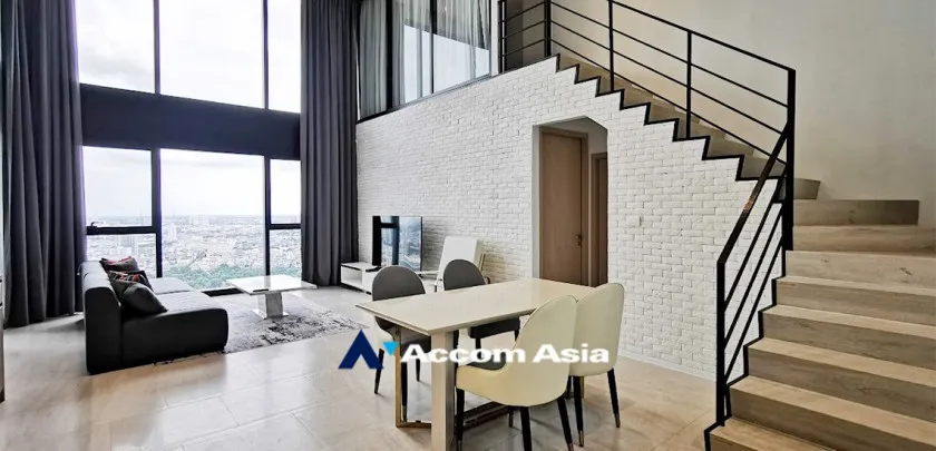  The Lofts Silom Condominium  2 Bedroom for Rent BTS Surasak in Silom Bangkok