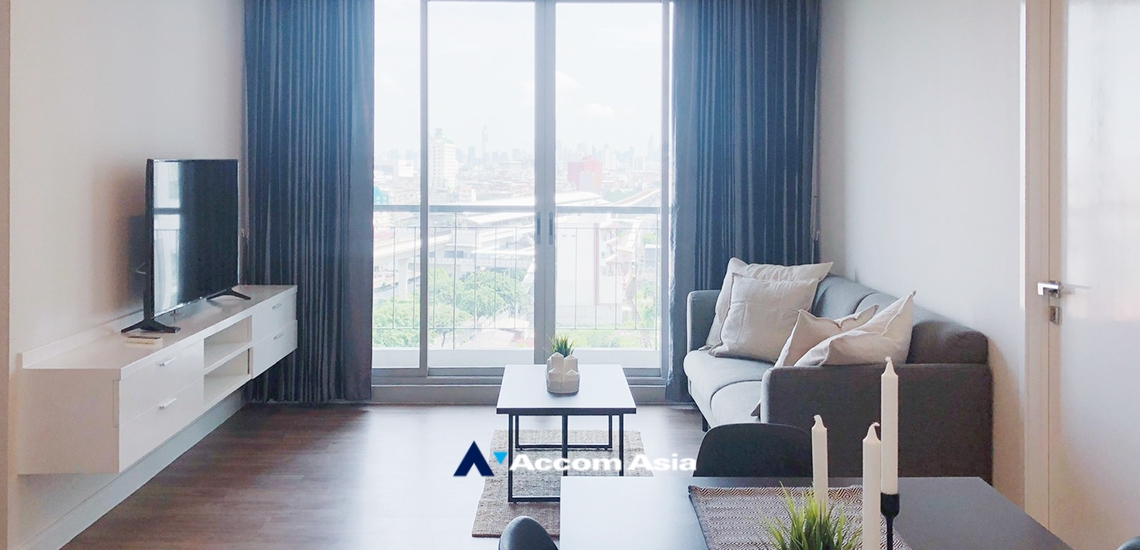  2  2 br Condominium For Rent in Charoen Nakhon ,Bangkok BTS Pho Nimit at The room Sathorn Taksin AA32982