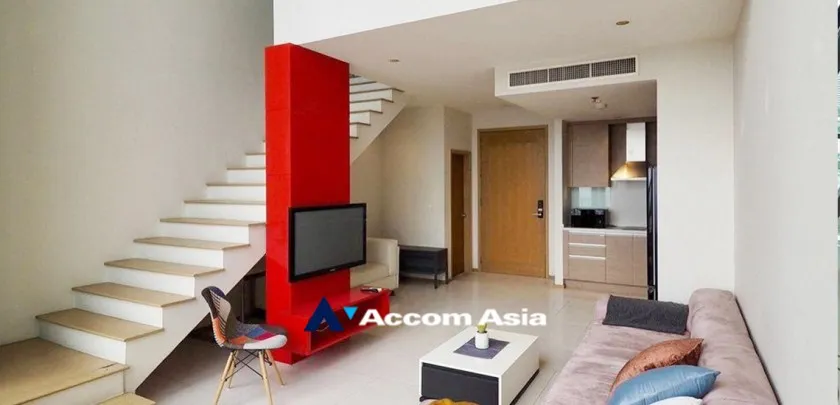 Duplex Condo |  The Emporio Place Condominium  1 Bedroom for Rent BTS Phrom Phong in Sukhumvit Bangkok