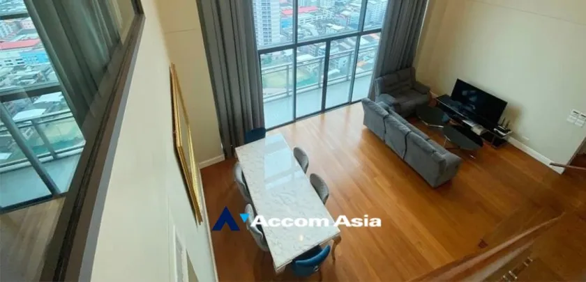 unitDuplex Condo |  3 Bedrooms  Condominium For Rent in Sukhumvit, Bangkok  near BTS Phrom Phong (AA33202)