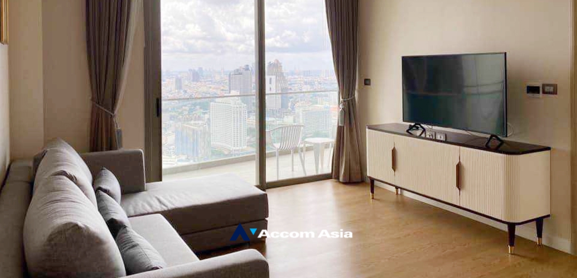  2  1 br Condominium For Rent in Charoen Nakhon ,Bangkok BTS Krung Thon Buri at Magnolias Waterfront Residences AA34290