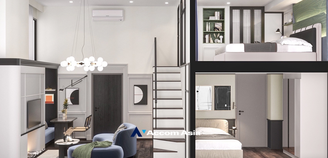  2  3 br Condominium For Sale in Ratchadaphisek ,Bangkok MRT Rama 9 at KNIGHTSBRIDGE SPACE – RAMA9 AA34399