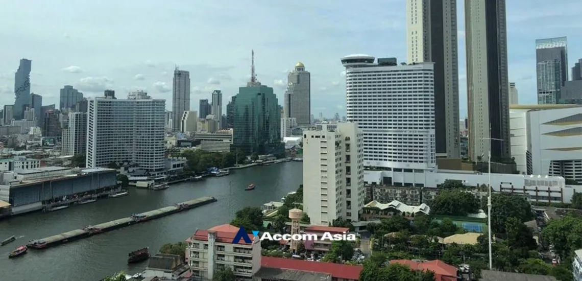 9  3 br Condominium For Rent in Charoen Nakhon ,Bangkok BTS Krung Thon Buri at Baan Chao Praya AA34534