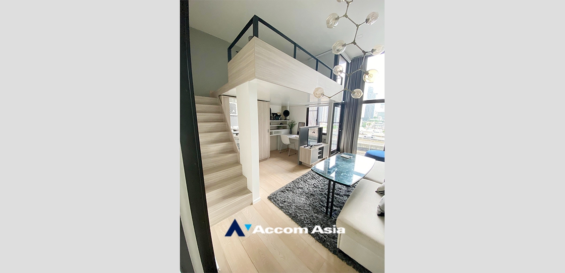 4  1 br Condominium For Rent in Phaholyothin ,Bangkok ARL Makkasan - MRT Rama 9 at Chewathai Residence Asoke AA34896