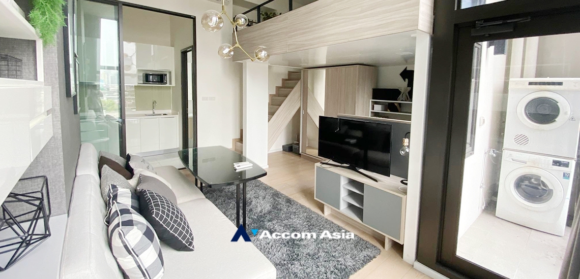  2  1 br Condominium For Rent in Phaholyothin ,Bangkok ARL Makkasan - MRT Rama 9 at Chewathai Residence Asoke AA34896